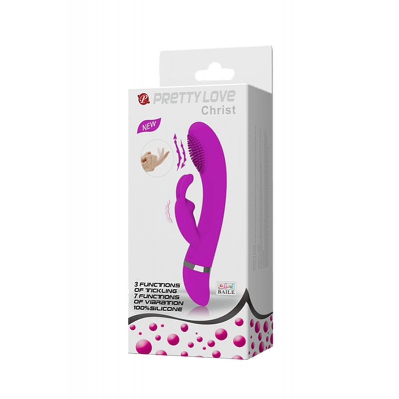 Vibromasseur Rabbit Christ - Pretty Love Vibromasseur Rabbit Christ - Pretty Love