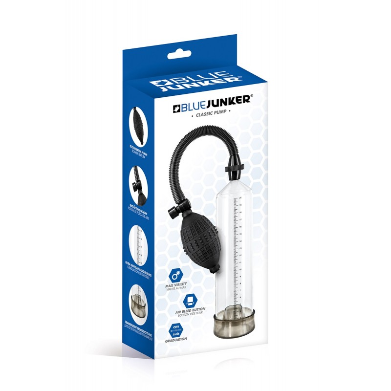 Pompe à pénis Blue Junker classique Pompe à pénis Blue Junker classique