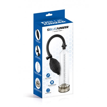 Pompe à pénis Blue Junker classique Pompe à pénis Blue Junker classique