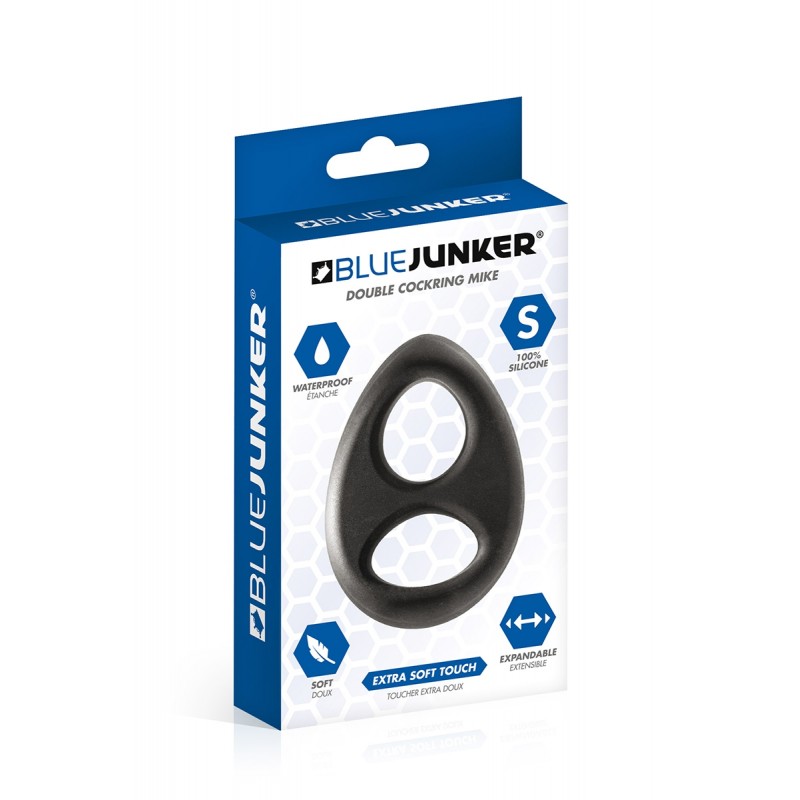 Double anneau de pénis - Blue Junker Double anneau de pénis - Blue Junker