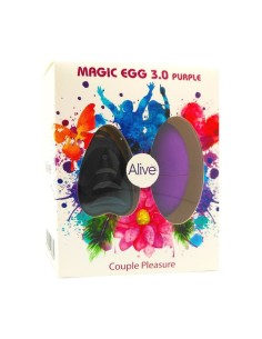 Oeuf vibrant télécommandé Magic egg 3 - violet 2