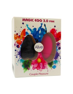 Oeuf vibrant télécommandé Magic egg 3 - rose 2