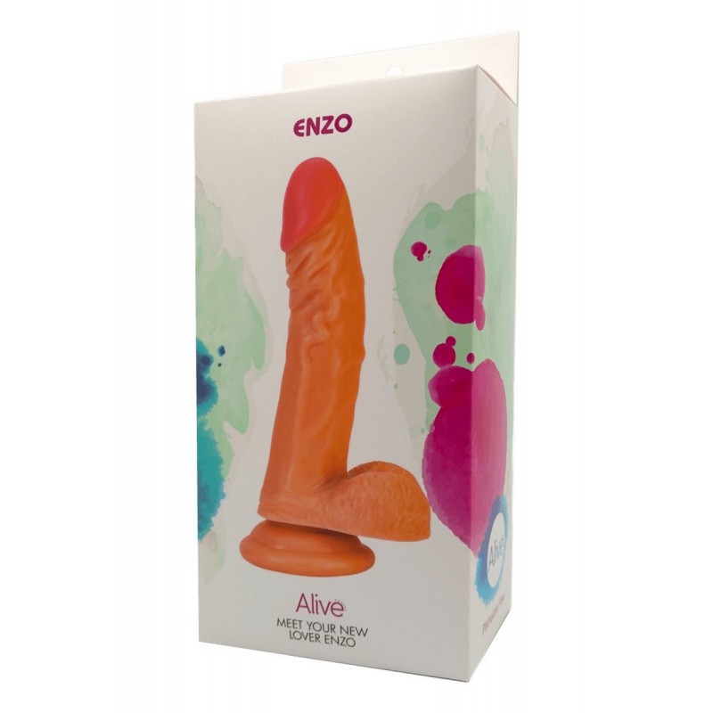 Gode ventouse réaliste Enzo - Alive Gode ventouse réaliste Enzo - Alive