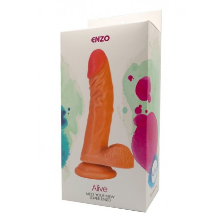 Gode ventouse réaliste Enzo - Alive Gode ventouse réaliste Enzo - Alive