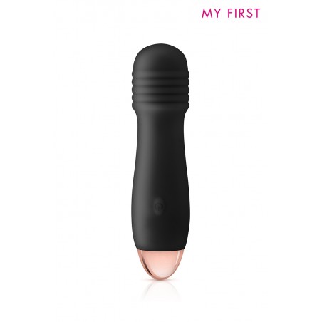 Vibromasseur rechargeable Joystick noir - My First Vibromasseur rechargeable Joystick noir - My First