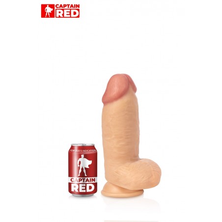 Gode XXL Colossus 26 x 7,5 cm - Captain Red Gode XXL Colossus 26 x 7,5 cm - Captain Red