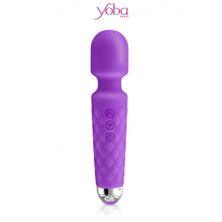 Vibro Love Wand rechargeable violet - Yoba Vibro Love Wand rechargeable violet - Yoba