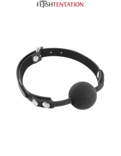 Baillon boule noir - Fetish Tentation