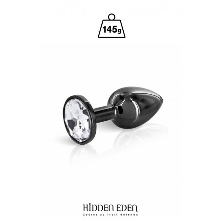 Plug bijou acier noir S - Hidden Eden Plug bijou acier noir S - Hidden Eden