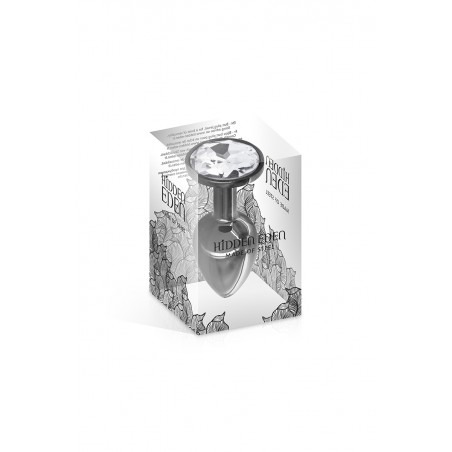 Plug bijou acier noir S - Hidden Eden Plug bijou acier noir S - Hidden Eden