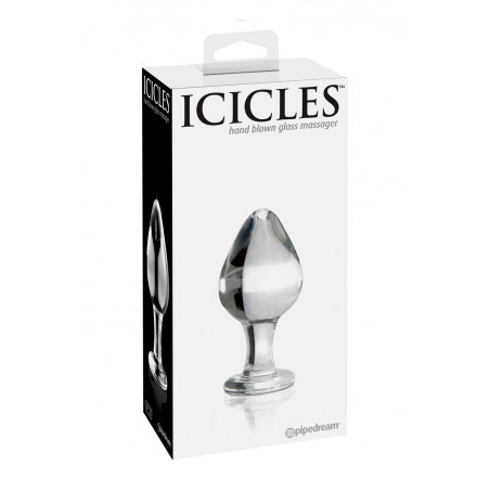 Plug anal verre Icicles n° 25 Plug anal verre Icicles n° 25