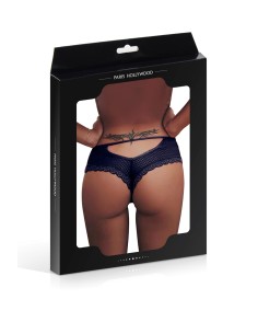 Tanga bleu dentelle - Paris Hollywood 2