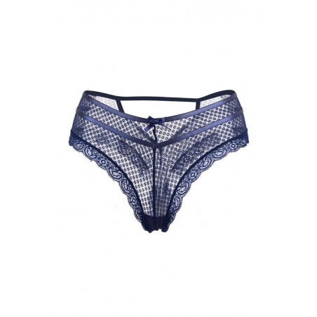 Tanga bleu dentelle - Paris Hollywood Tanga bleu dentelle - Paris Hollywood