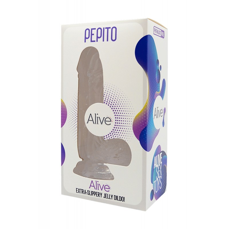 Gode Jelly Transparent Pepito - Alive