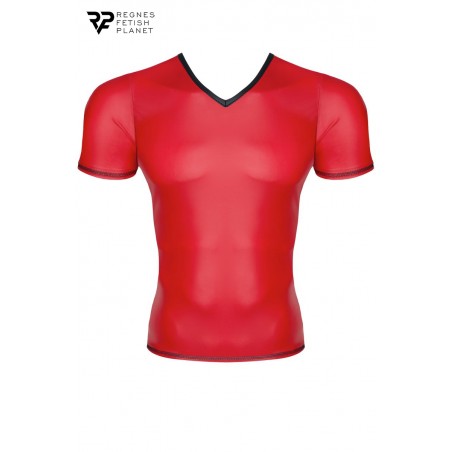T-shirt wetlook rouge - Regnes T-shirt wetlook rouge - Regnes