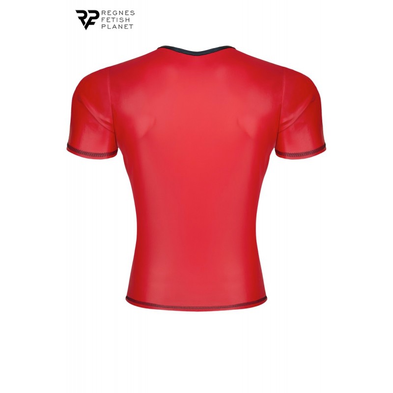 T-shirt wetlook rouge - Regnes T-shirt wetlook rouge - Regnes