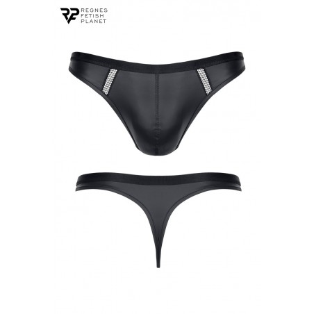 String wetlook noir - Regnes