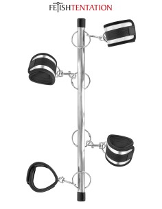 Barre de soumission 4 menottes Fetish Tentation 2