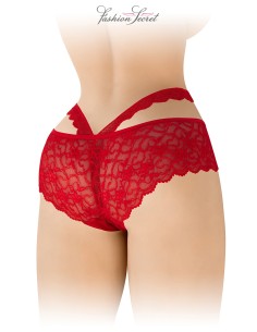 Culotte ouverte rouge Marie - Fashion Secret 2