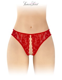 String rouge ouvert Victoria - Fashion Secret
