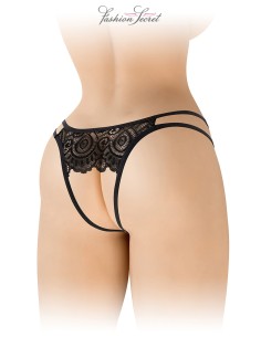 Culotte noire ouverte Annette - Fashion Secret 2
