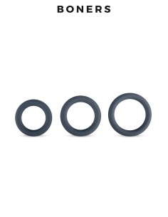 Kit de 3 anneaux de pénis - Boners 2