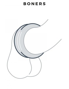 Cockring Ribbed - Boners 2