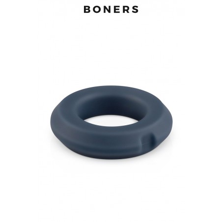 Anneau pénien silicone et acier - Boners Anneau pénien silicone et acier - Boners