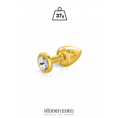Plug bijou aluminium gold XS - Hidden Eden Plug bijou aluminium gold XS - Hidden Eden