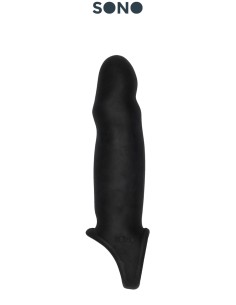 Gaine d'extension de pénis noire - SONO 17 2