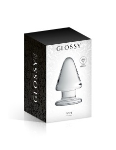Plug anal verre Glossy Toys n° 23 Clear 2