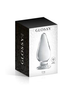 Plug anal verre Glossy Toys n° 26 Clear 2