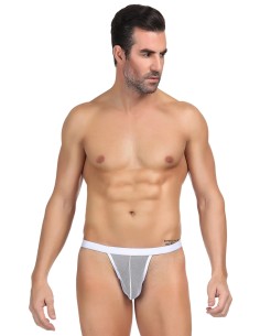 String homme blanc résille 2
