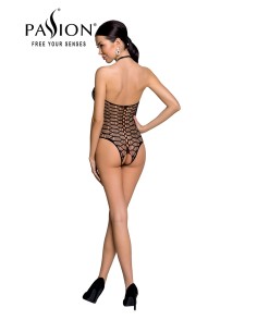 Body résille ouvert BS087 - Noir 2