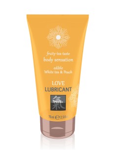 Lubrifiant comestible Thé et Pèche - Shiatsu