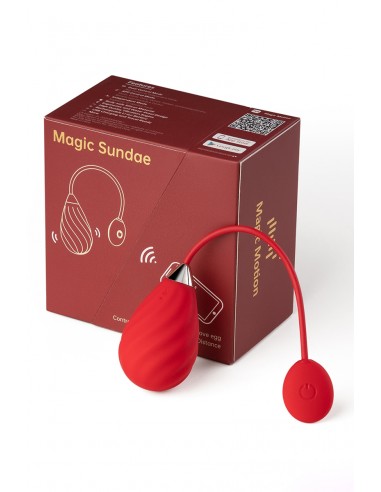 Oeuf vibrant connecté Magic Sundae - Magic Motion