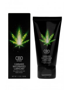 Lubrifiant CBD Eau Cannabis 50ml