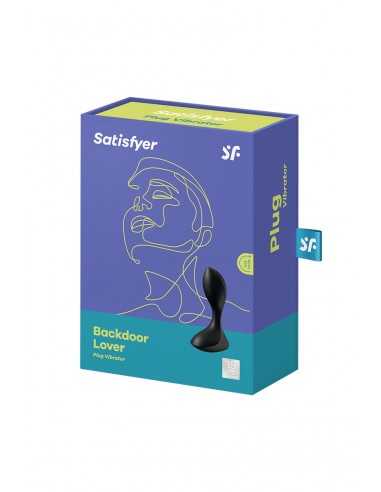 Plug vibrant Backdoor Lover noir - Satisfyer Plug vibrant Backdoor Lover noir - Satisfyer