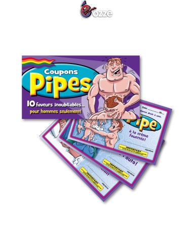 Coupons pipes pour hommes