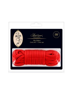 Corde de bondage rouge 10m - Sweet Caress 2