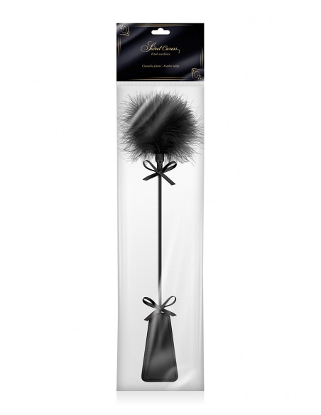 Tapette avec pompon noir - Sweet Caress