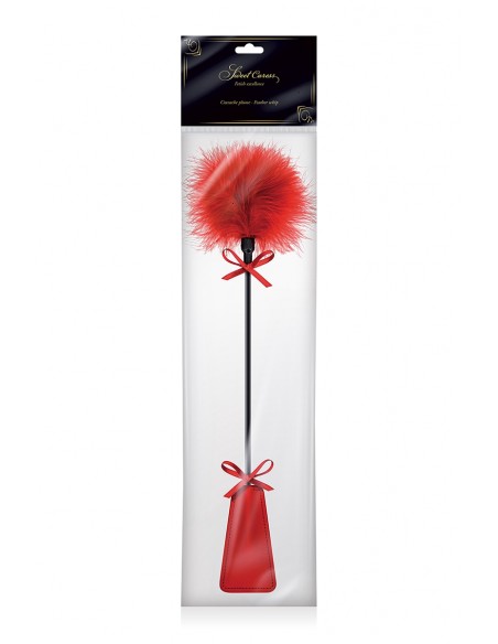 Tapette à pompon rouge - Sweet Caress Tapette à pompon rouge - Sweet Caress