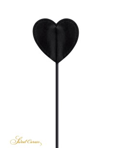 Tapette coeur avec pompon fuchsia - Sweet Caress 2