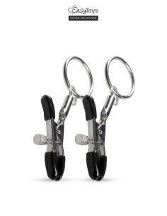 Pinces à tétons avec anneau - Easytoys Fetish Collection 2