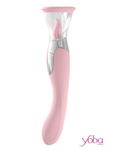 Stimulateur 4 en 1 Harmony rose - Yoba 2