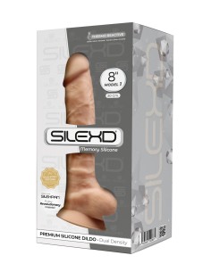 Gode double densité chair 20 cm - SilexD 2