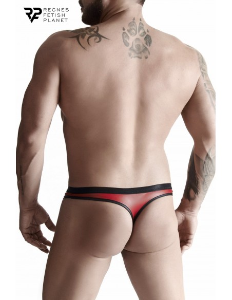 String en wetlook rouge - Regnes String en wetlook rouge - Regnes