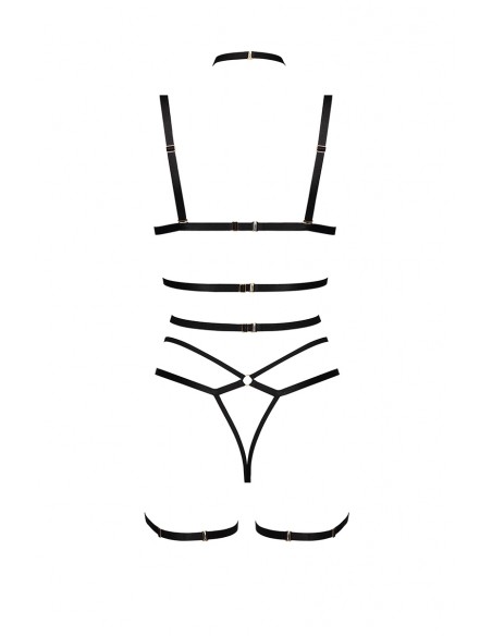 Ensemble harnais et lingerie Cozmo