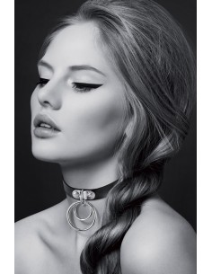 Collier Fetish avec double  anneau - Bijoux pour Toi