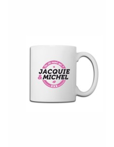 Mug blanc J&M - logo rond 2